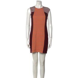 DEREK LAM 10 CROSBY - Small - Striped Mini Dress - Gently Worn